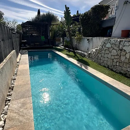 Superbe Avec Piscine 度假居 *